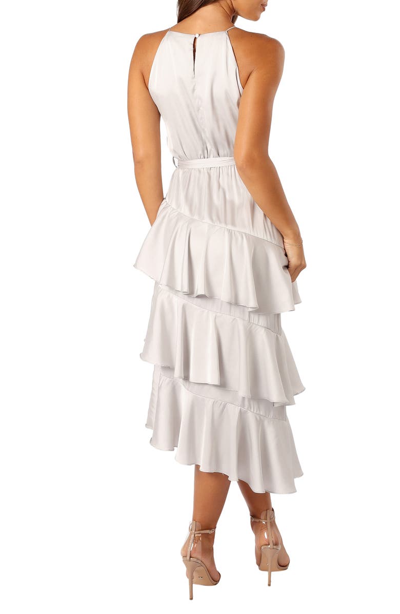 Petal & Pup Seychelle Tiered Midi Dress, Alternate, color, 