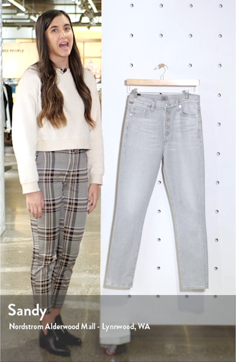 Olivia High Waist Ankle Slim Jeans, sales video thumbnail