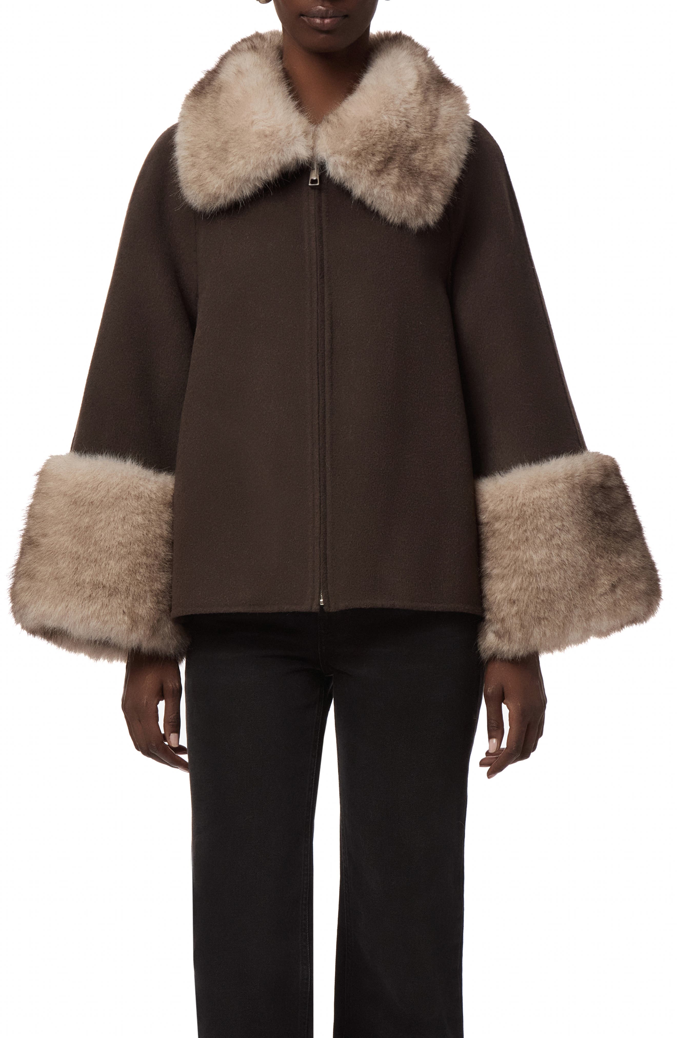 selected BROWN/ GREY MINK
