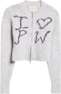 Paloma Wool Crush Full Zip Graphic Cardigan