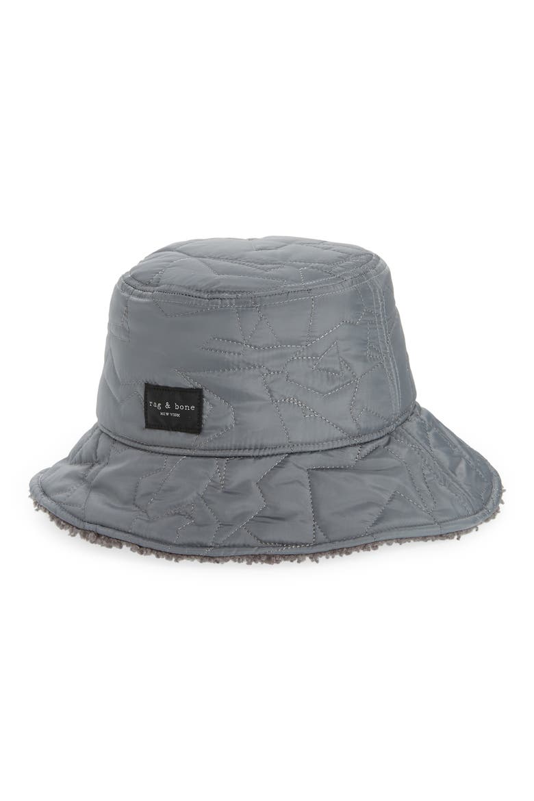 Addison Reversible Bucket Hat, Main, color, SMOKE