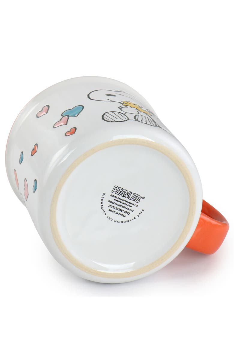 PEANUTS Mothers Love 4 Piece 21 Ounce Camper Mug Set, Alternate, color, Blue