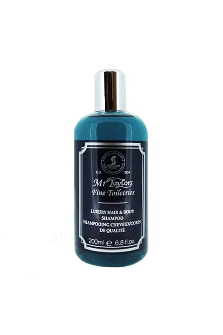 Mr. Taylor Hair & Body Shampoo, Main, color, White