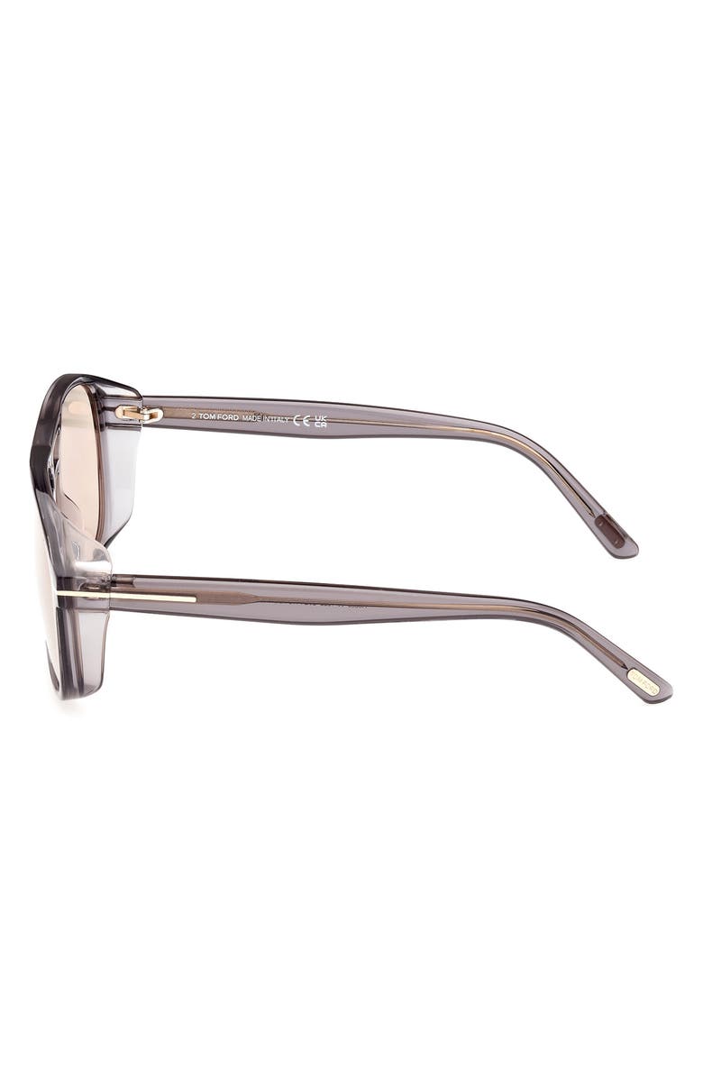 TOM FORD Rosco 58mm Navigator Sunglasses, Alternate, color,