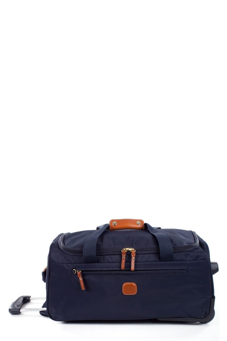 Brics X-Bag 21-Inch Rolling Carry-On Duffle Bag, Main, color, NAVY