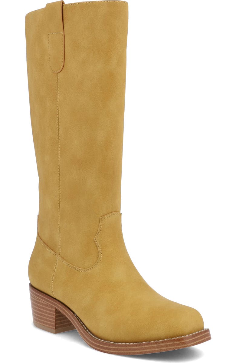 MIA Riding Boot, Main, color, Banana