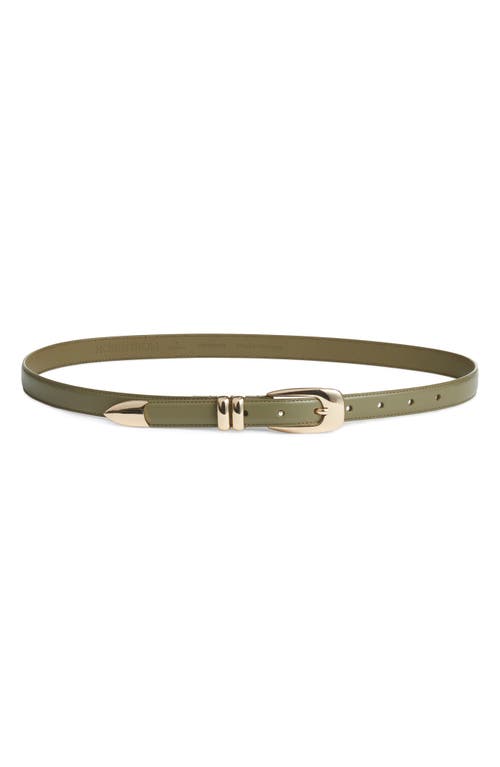 Nordstrom Mina Skinny Leather Belt
