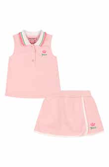 Juicy Couture Kids' Polo Tank & Skort Set