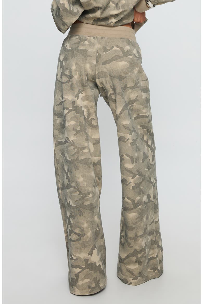 Dodie Wide Leg Camo Pants, Alternate, color, CAMO