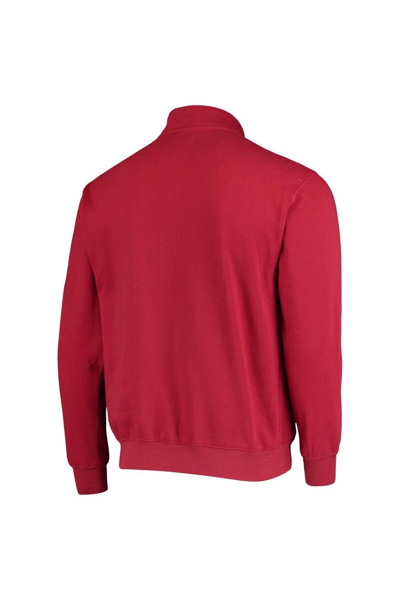 Men's Colosseum Cardinal Stanford Cardinal Tortugas Logo Quarter-Zip Jacket, Alternate, color, Cardinal