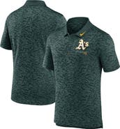 Nike Men's Nike  Green Oakland Athletics Next Level Performance Polo