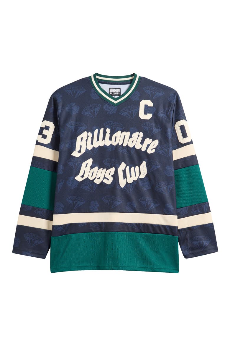 Celsius Jersey Knit Pullover, Alternate, color, NAVY BLAZER