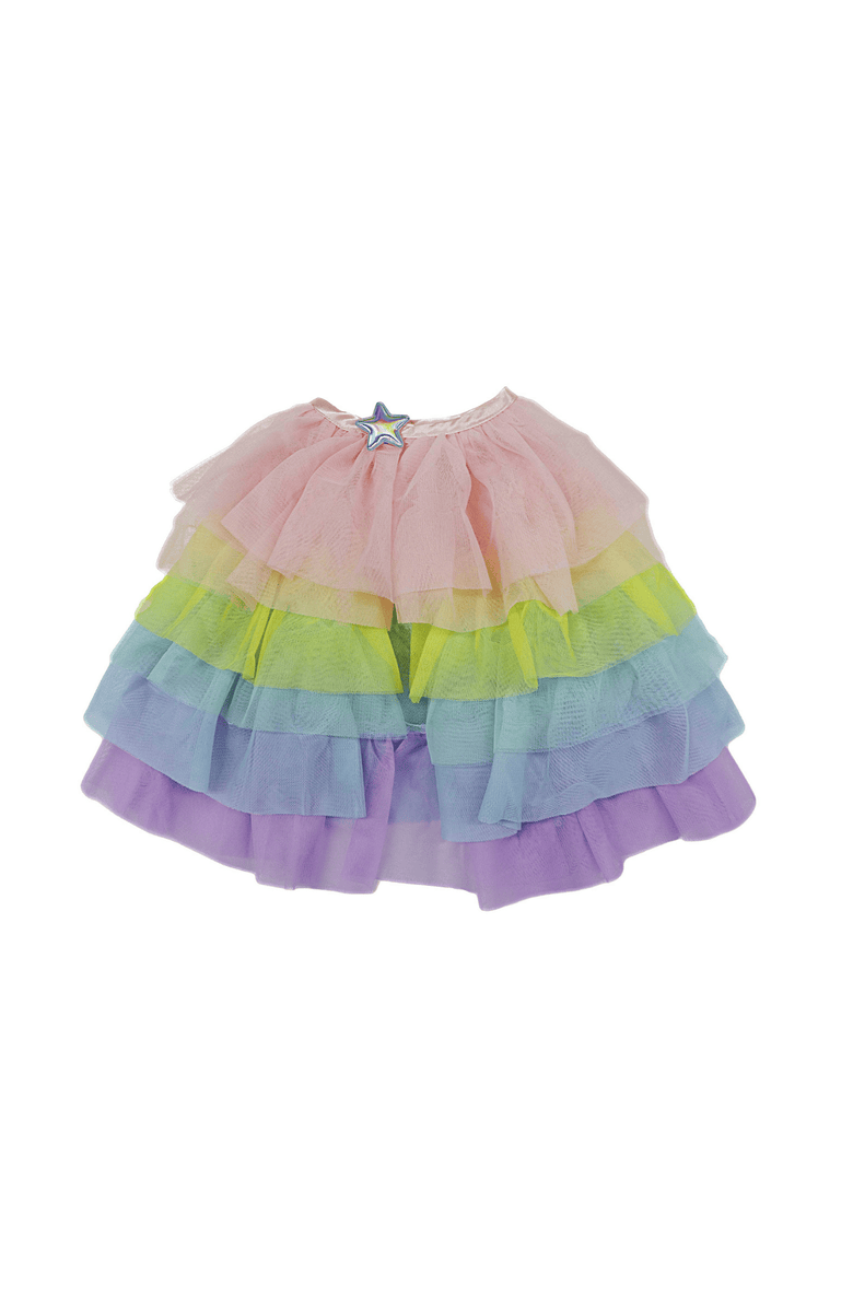 Lola + The Boys Rainbow Ombré Party Tutu, Main, color, Pink
