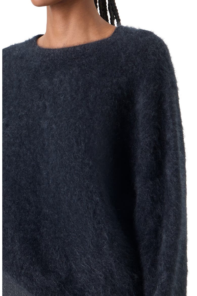 Cloud Brushed Cashmere Sweater, Alternate, color, CHARCOAL