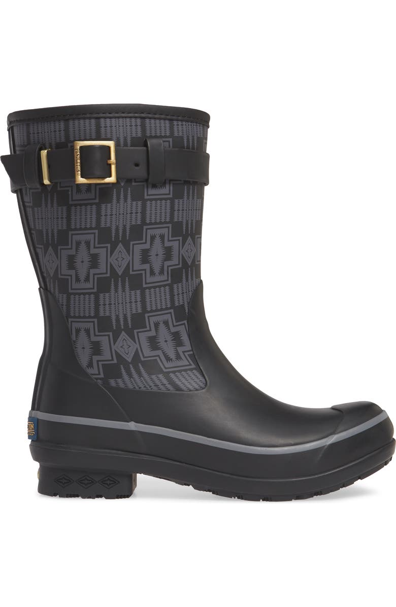 Pendleton Harding Waterproof Short Rain Boot, Alternate, color,