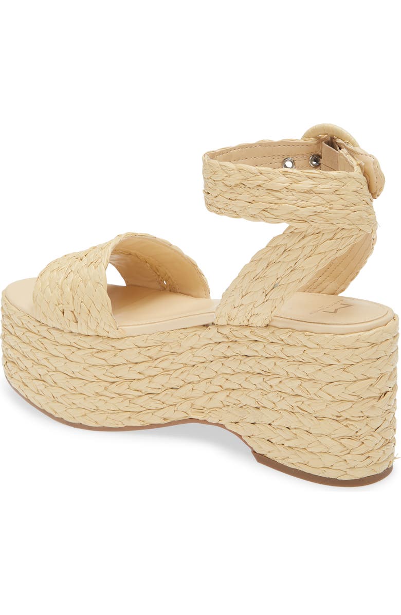 Marc Fisher LTD Marcell Espadrille Platform Sandal, Alternate, color,