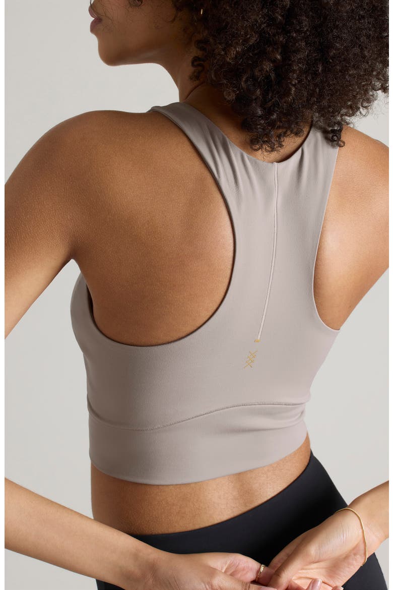 Revive Longline Bra, Alternate, color, TAUPE
