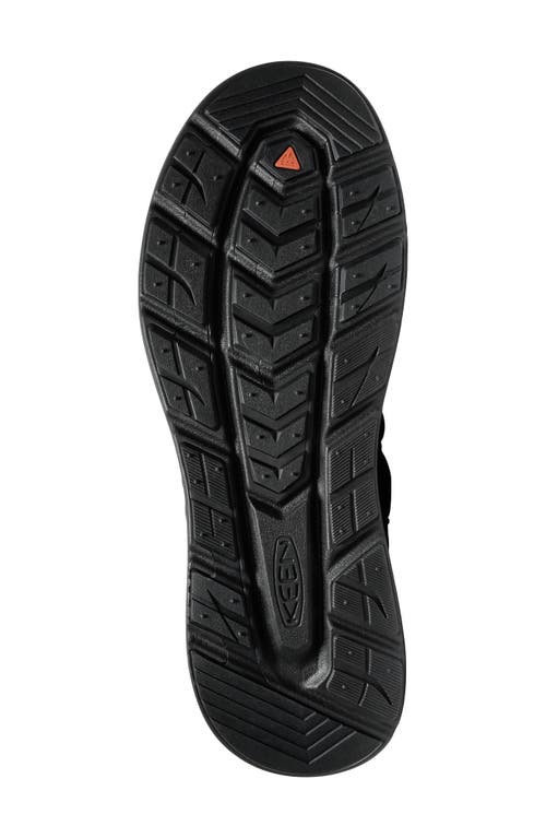 Keen Uneek Hiking Sandal In Black