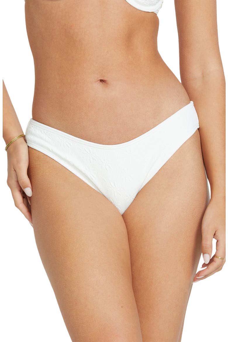 Salt & Sol Bondi Textured Bikini Bottoms, Alternate, color, SALT CRYSTAL