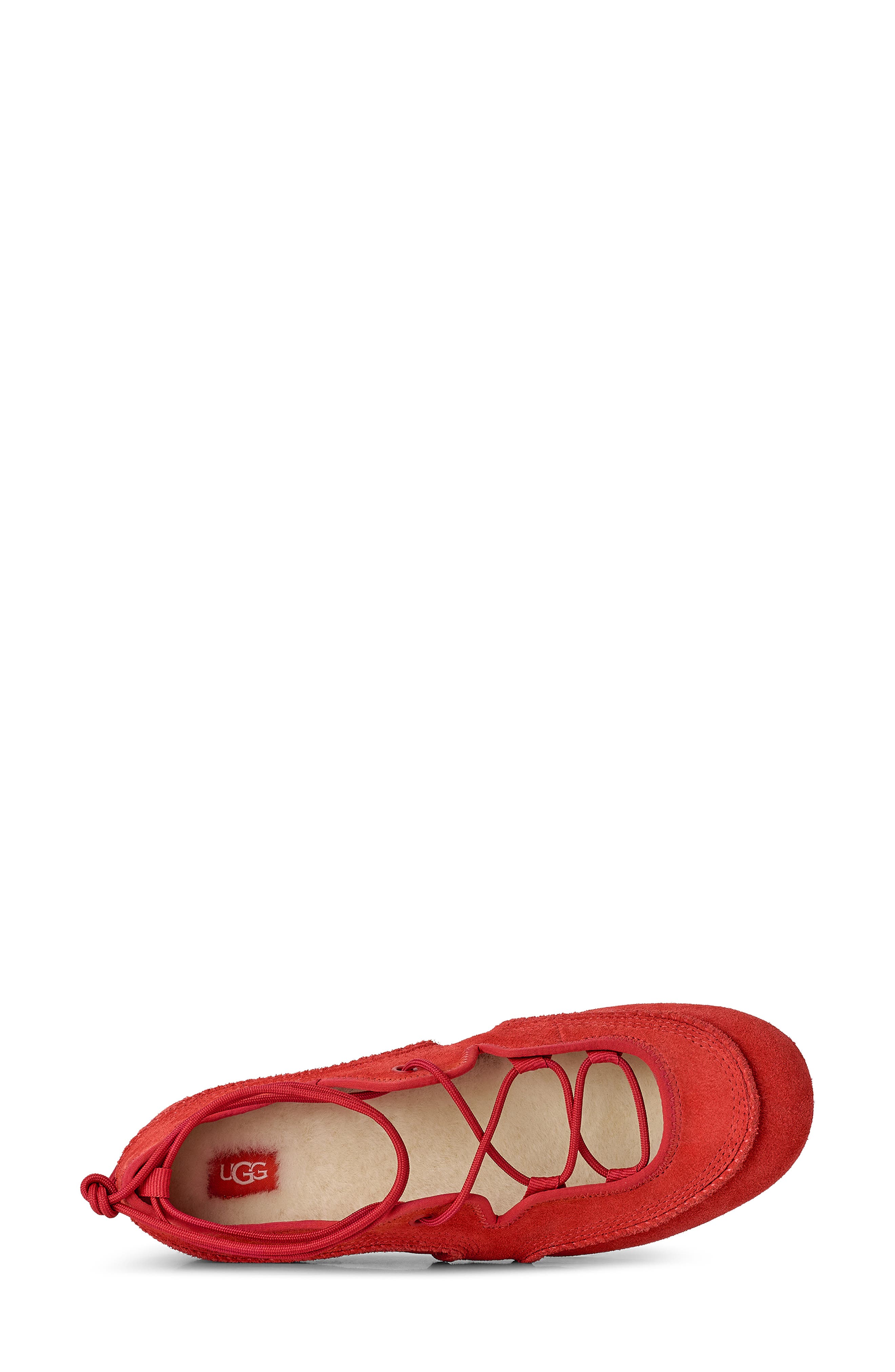Quill Ballet Sneaker, Alternate, color, RED PEPPER