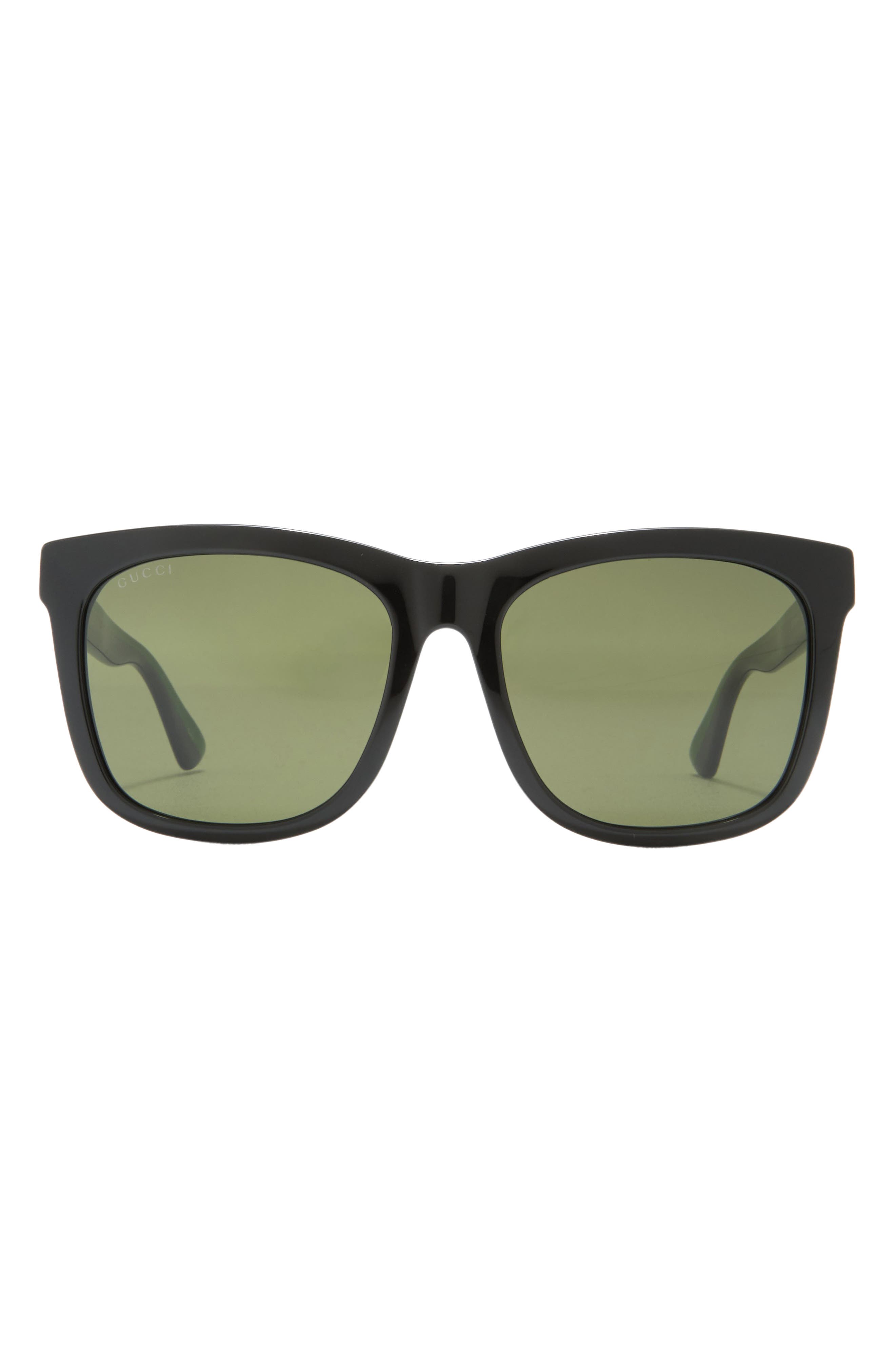 Gucci 56mm Square Sunglasses