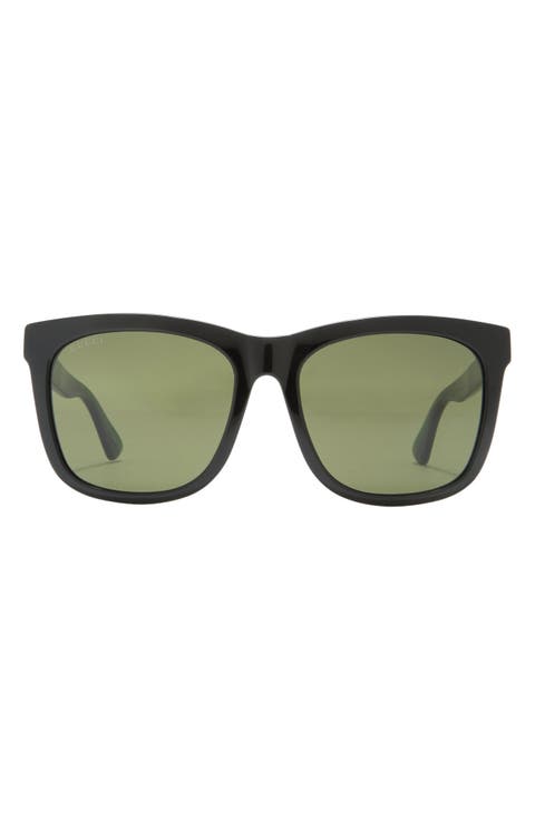 56mm Square Sunglasses