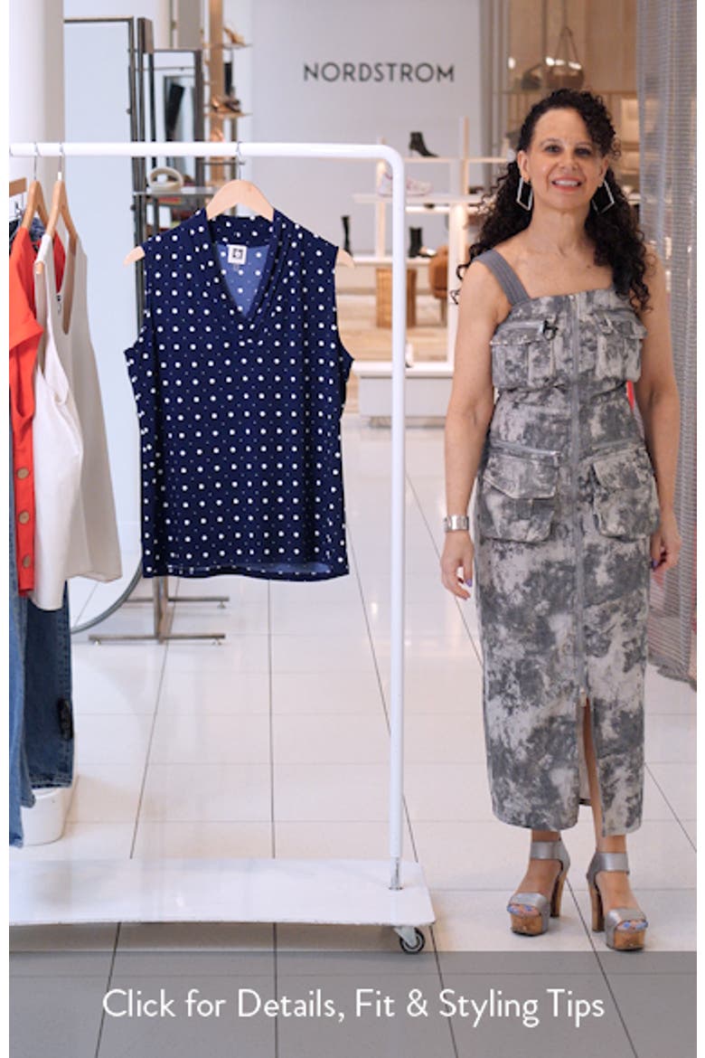 Triple Pleat Sleeveless Top video
