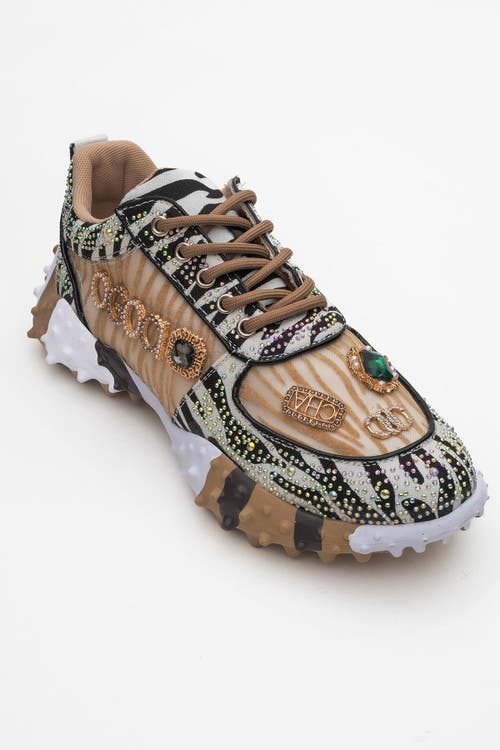 Prologue Shoes Vero Jewel Sneakers In Multi