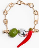 H&M Barbell-pendant Bracelet