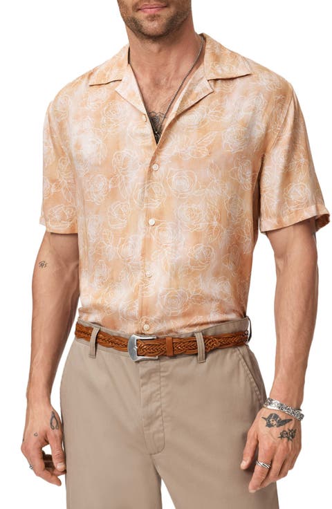 Dan Print Modal Camp Shirt