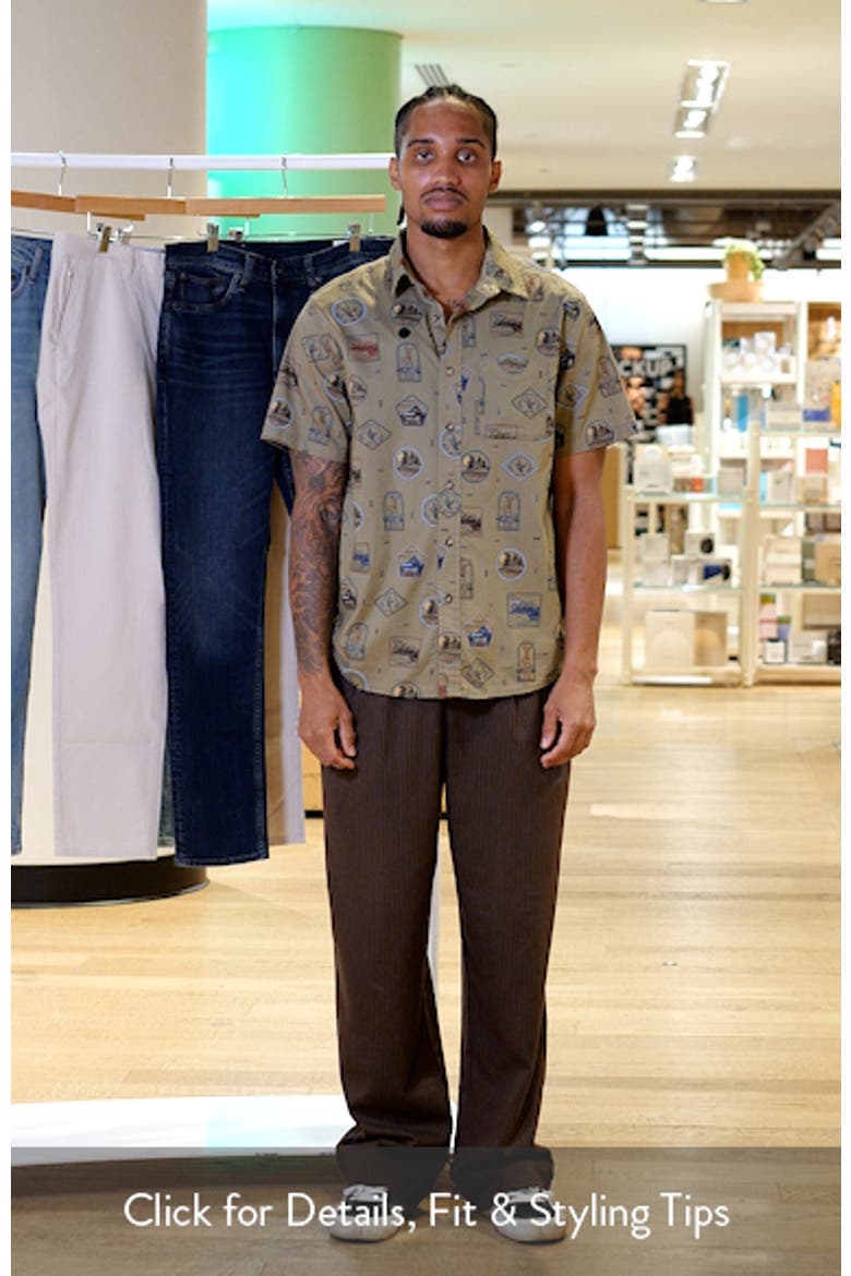 Shoreline Short Sleeve Cotton Button-Up Shirt video