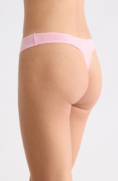 Assorted 5-Pack Stretch Cotton Thongs