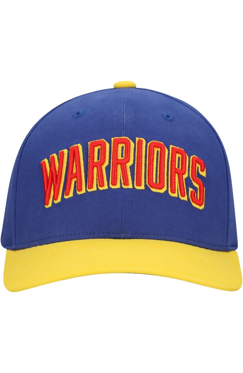 Mitchell & Ness Men's Mitchell & Ness Royal/Gold Golden State Warriors Team Up Classic Edition Adjustable Hat, Alternate, color, Royal
