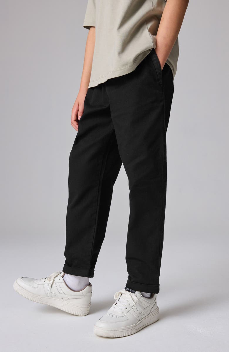 smALLSAINTS by ALLSAINTS Kids' Smart Cotton Pants, Alternate, color, Black