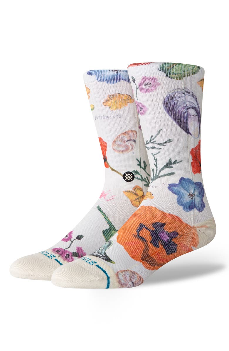 Stance California Native Crew Socks, Alternate, color,