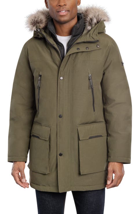 Benson Faux Fur Trimmed Hooded Jacket