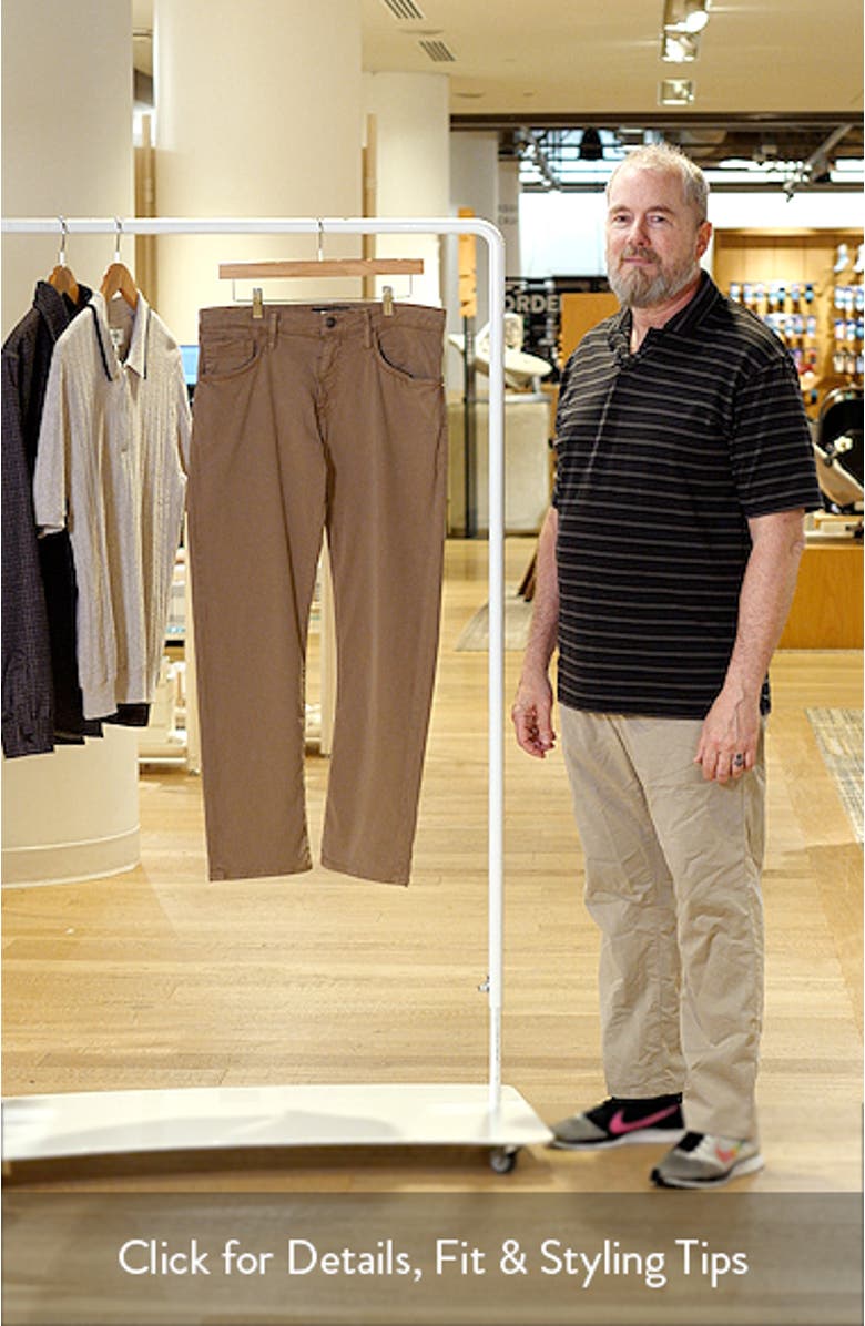 Zach Straight Leg Stretch 5-Pocket Pants, sales video thumbnail