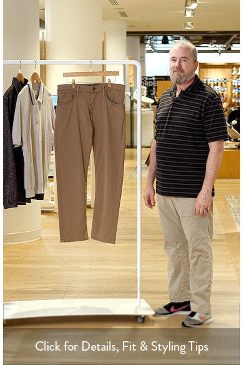Zach Straight Leg Stretch 5-Pocket Pants video