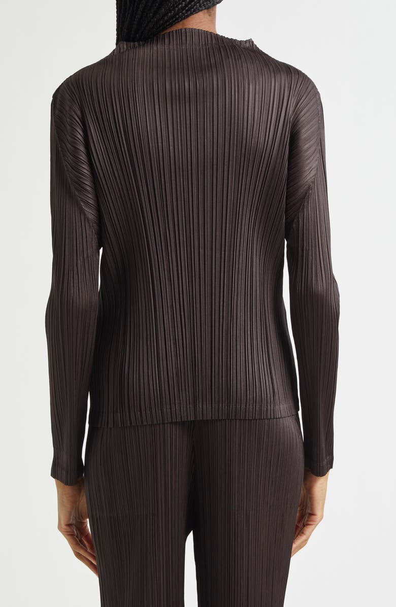Pleats Please Issey Miyake Monthly Colors December Pleated Top, Alternate, color, 