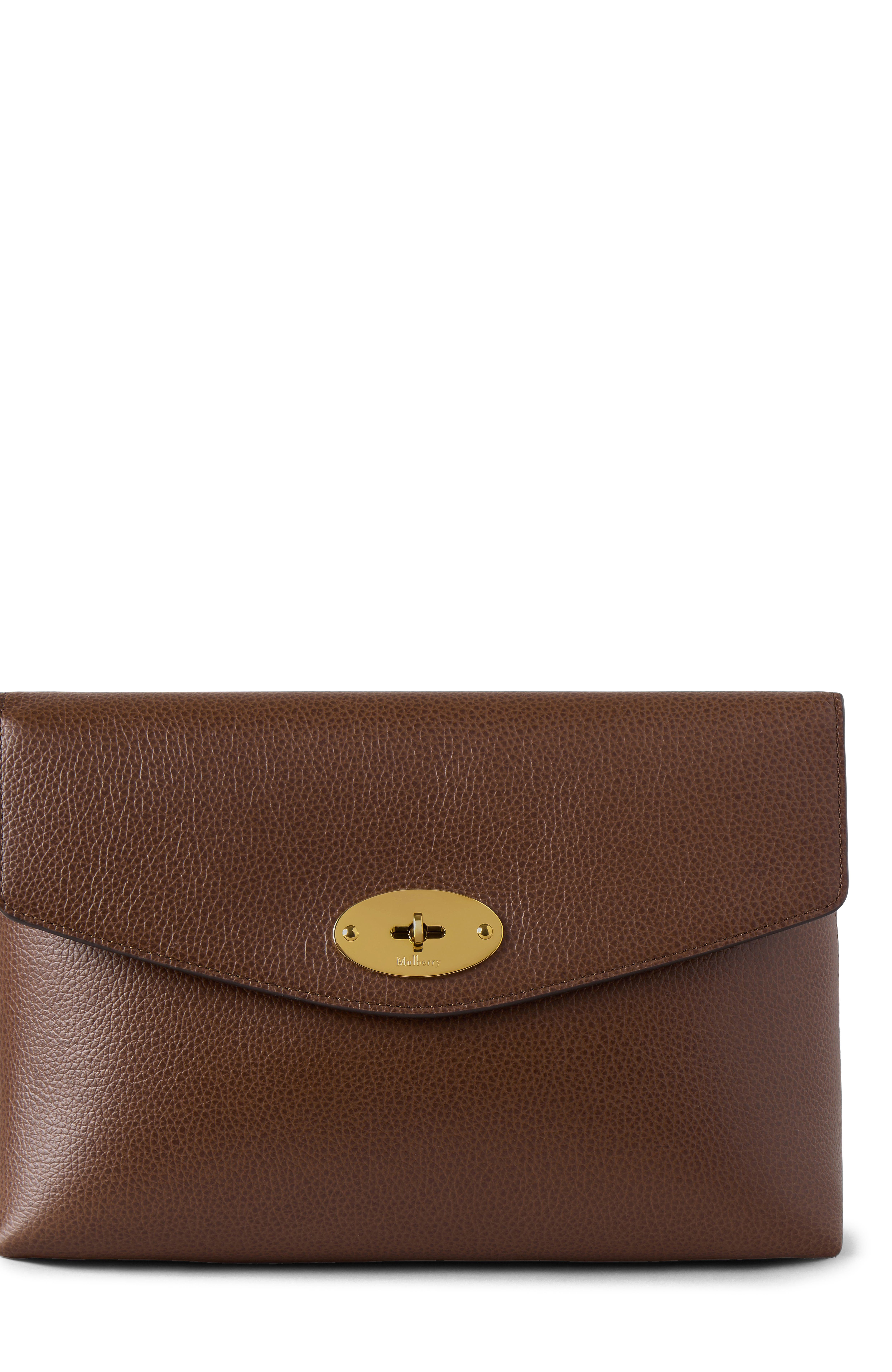 Mulberry Large Darley Cosmetic Pouch in Oak at Nordstrom