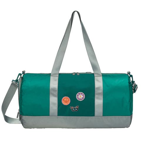 Customizable Duffel Bag + 3 Patches Bloom Set