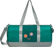 Parker Kids Co. Customizable Duffel Bag + 3 Patches Bloom Set