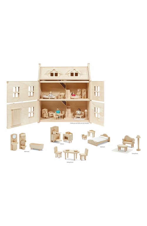 PlanToys® Victorian Dollhouse Furniture Set in Natural at Nordstrom