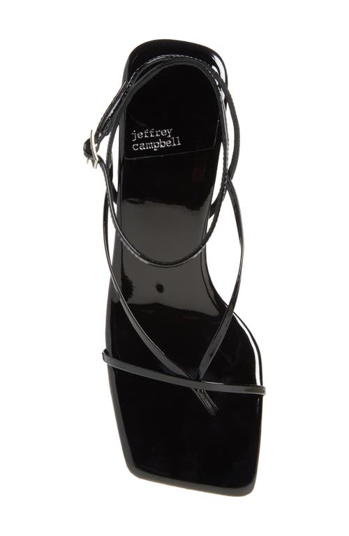 Jeffrey Campbell Fluxx Sandal In Black