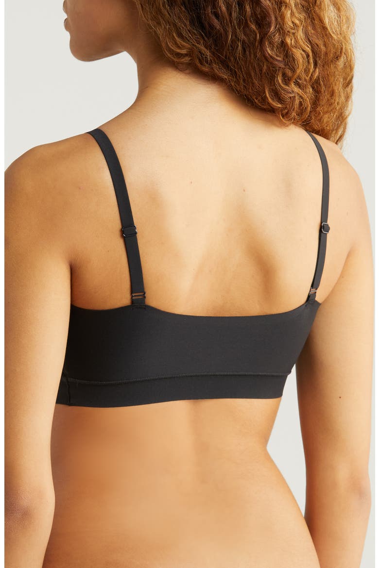Soft Stretch Lace Bralette, Alternate, color, BLACK-11