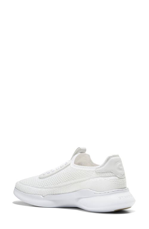 Cole Haan Grand Crosscourt Stitchlite Runox Sneaker In White Stitchlite
