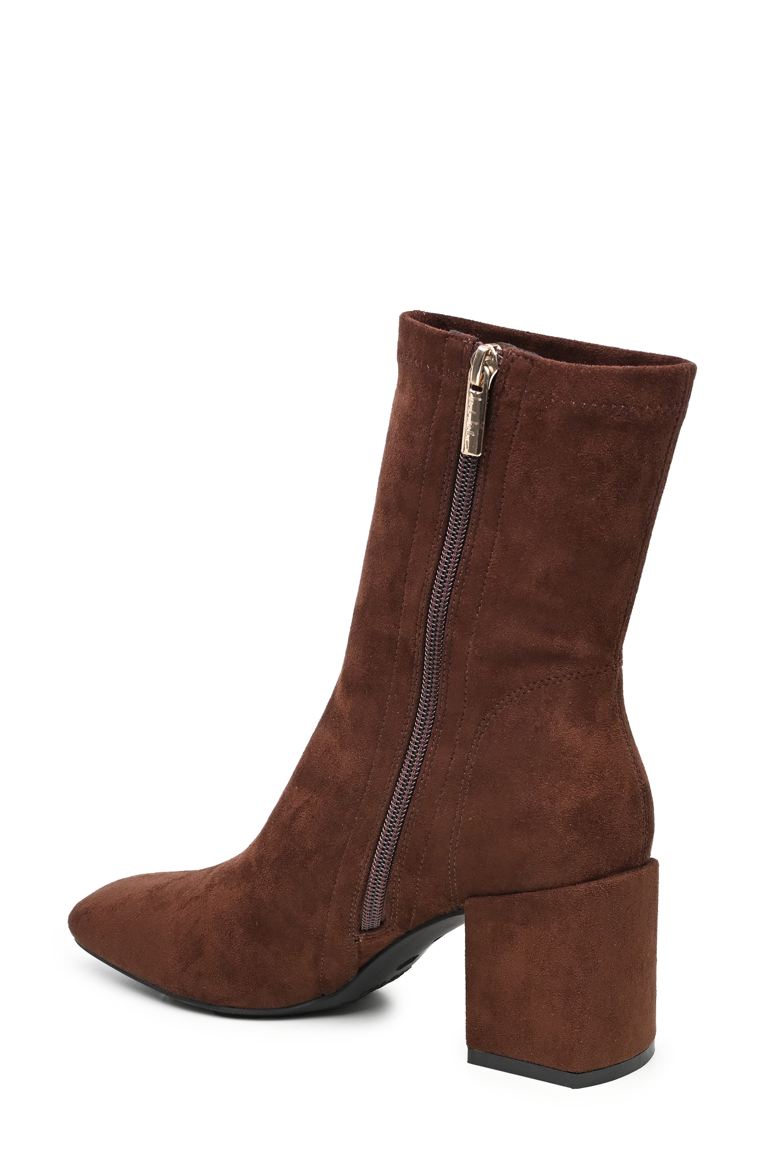 Dolie Bootie, Alternate, color, CHOCOLATE MICRO