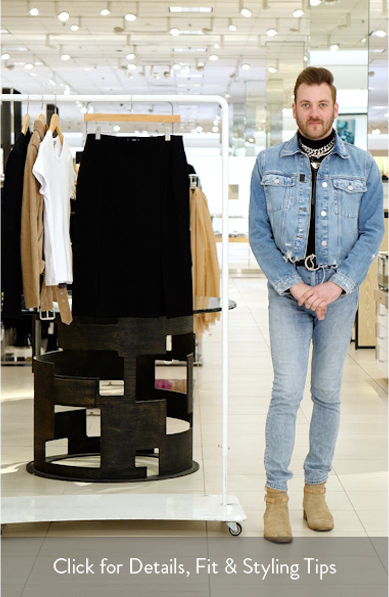 Rome Knit Pencil Skirt, sales video thumbnail