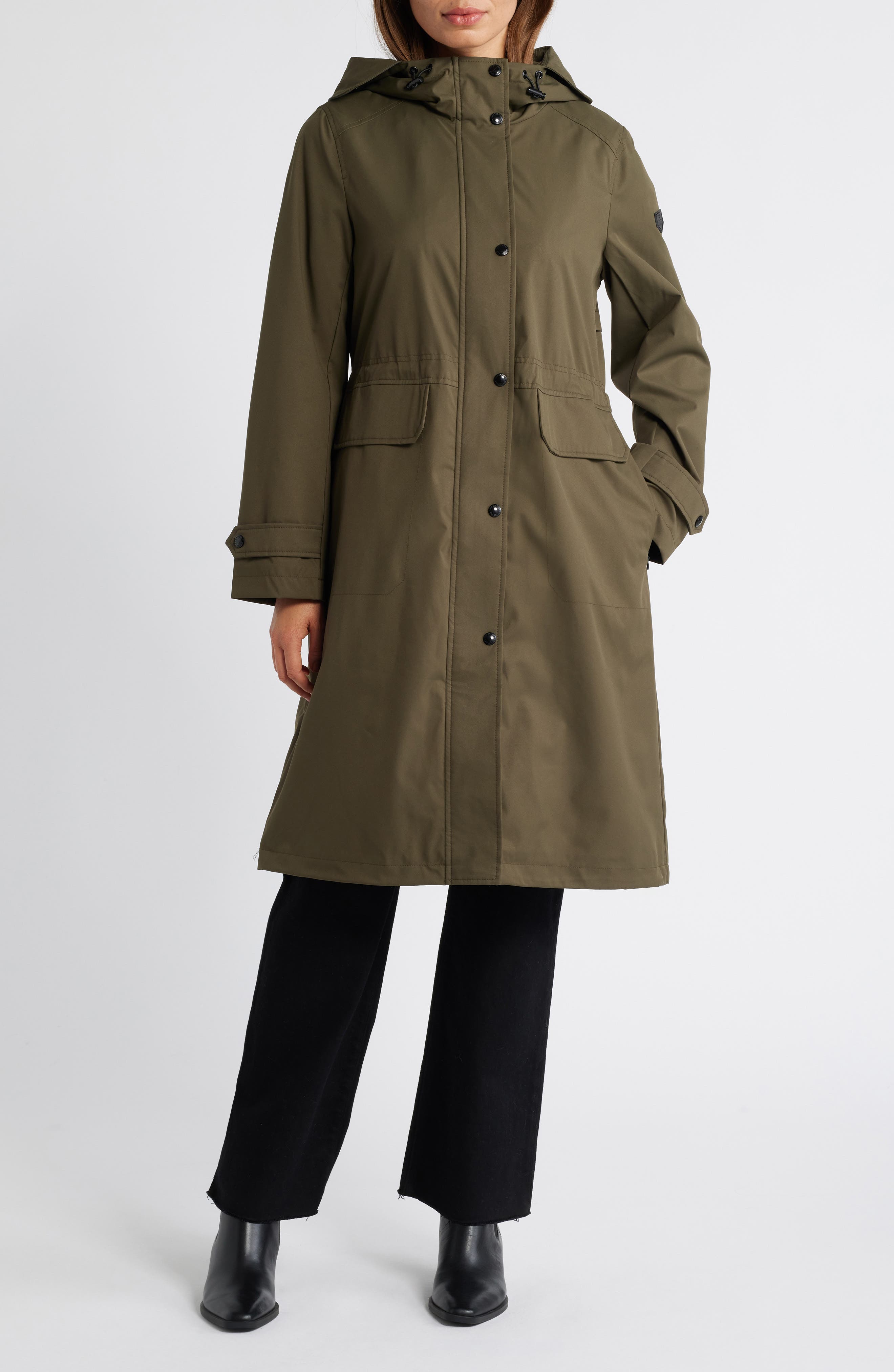 Hooded Longline Coat - image 5