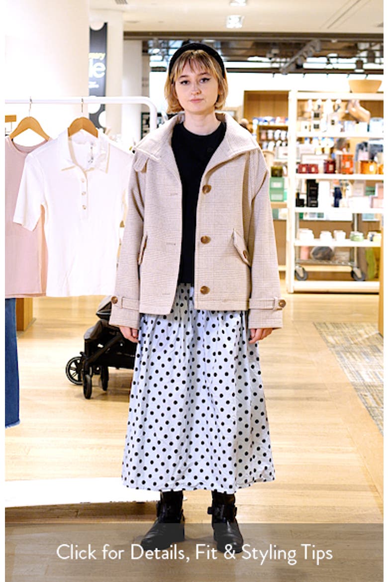 Plaid Wool Blend Jacket video